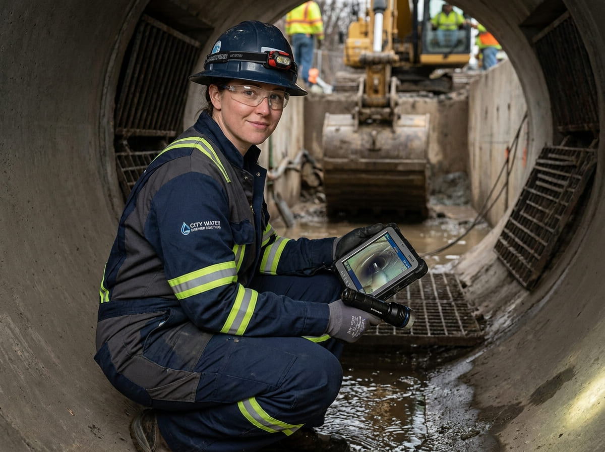 Sewer Line Inspection & Replacement in Jewett